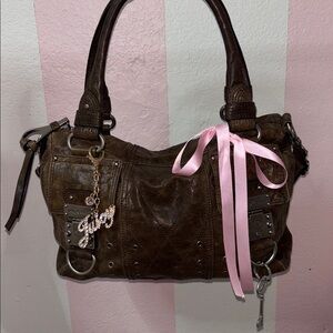 Vintage juicy couture leather purse